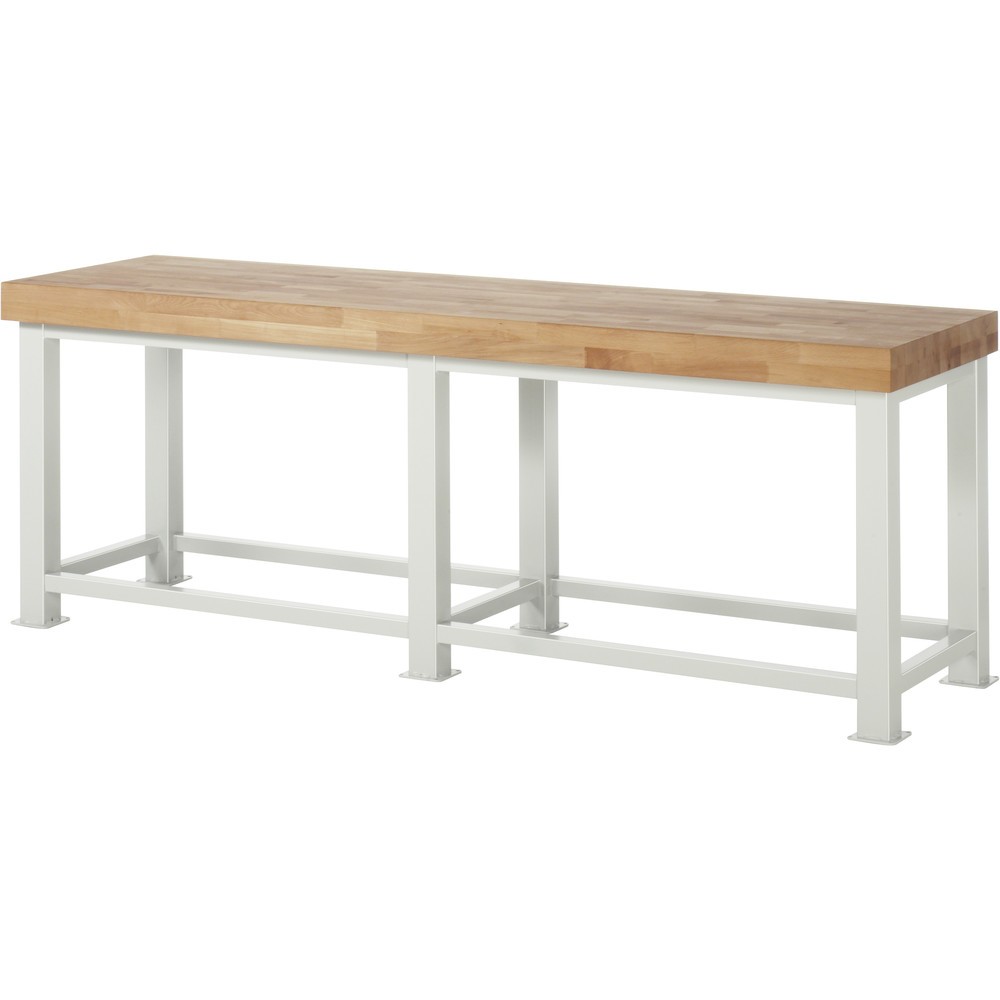 Obrázok výrobku: Pracovný stôl s vysokou nosnosťou RAU, v × š × h 900 × 2 500 × 700 mm, nosnosť max. 4 500 kg