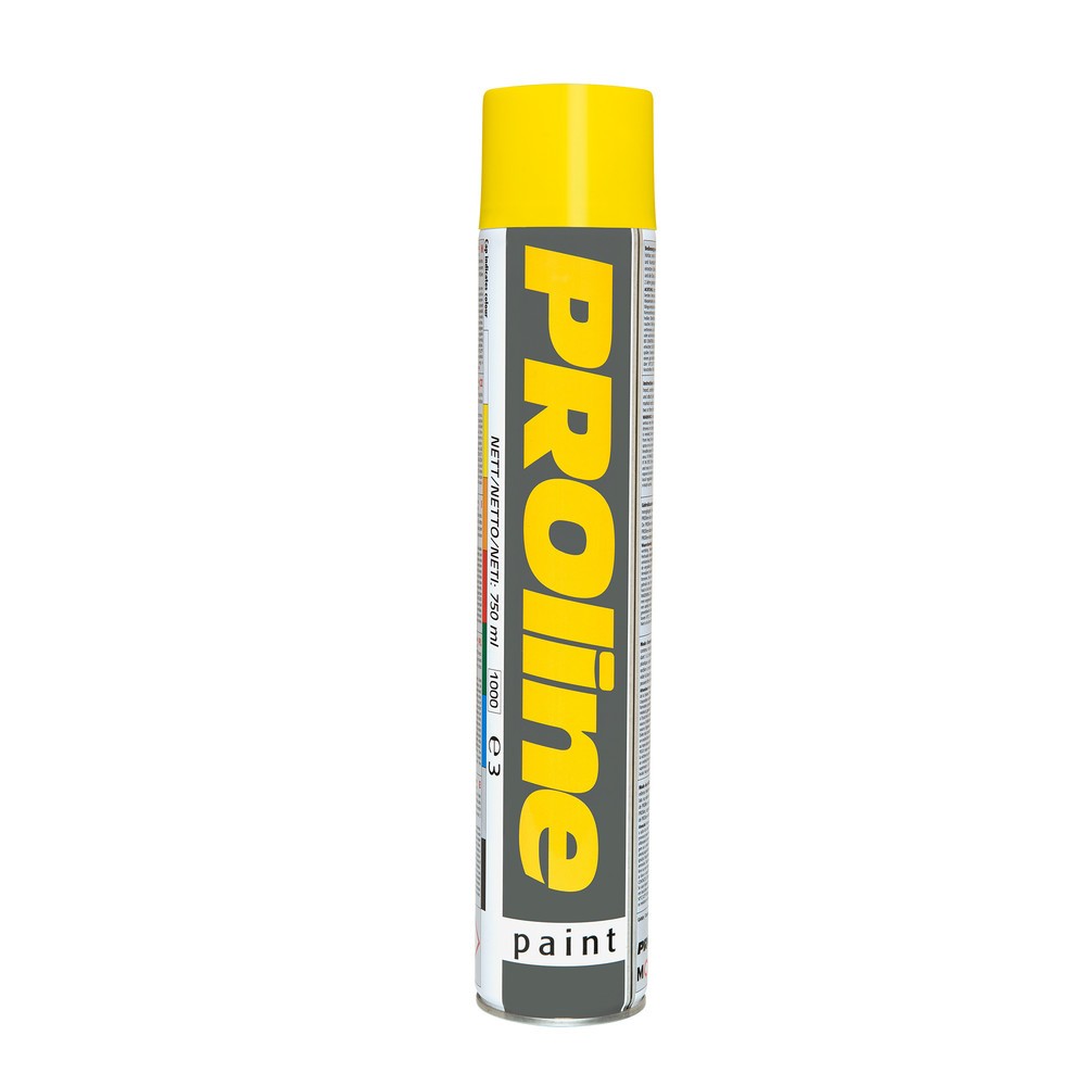 Obrázok výrobku: Značkovacia farba PROline-paint 0,75 l, 1 ks, žltá