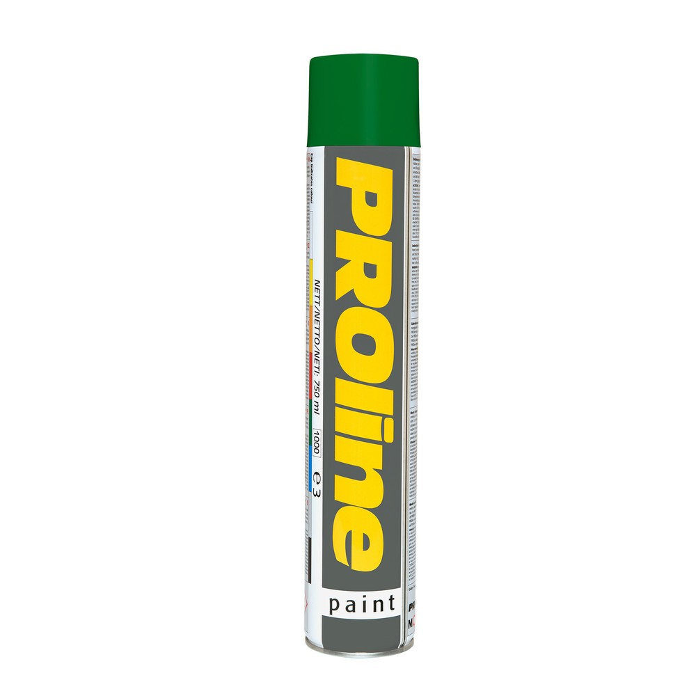 Obrázok výrobku: Značkovacia farba PROline-paint 0,75 l, 1 ks, zelená